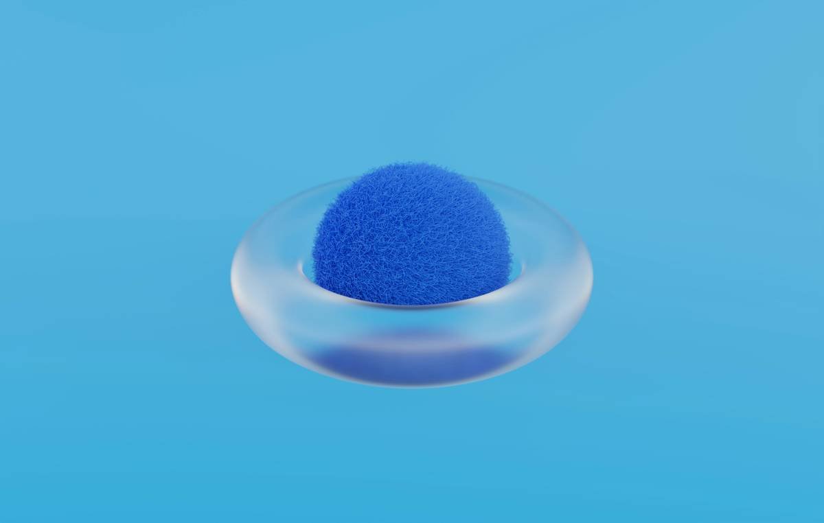 Chart showing liquid absorption rates: dry sponge absorbs 40% more product than damp sponge